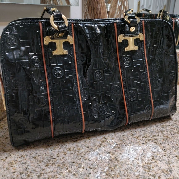 SOLD🔥Tory Burch Nico Lux T Bag-Satchel - Picture 3 of 8